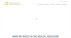 Desktop Screenshot of investinkidsla.org